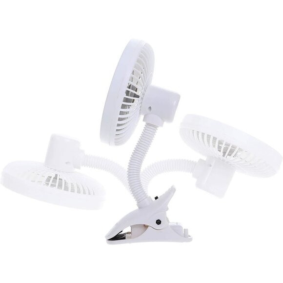 Dreambaby EZY-Fit Deluxe Clip on Fan - White - Picture 5 of 7